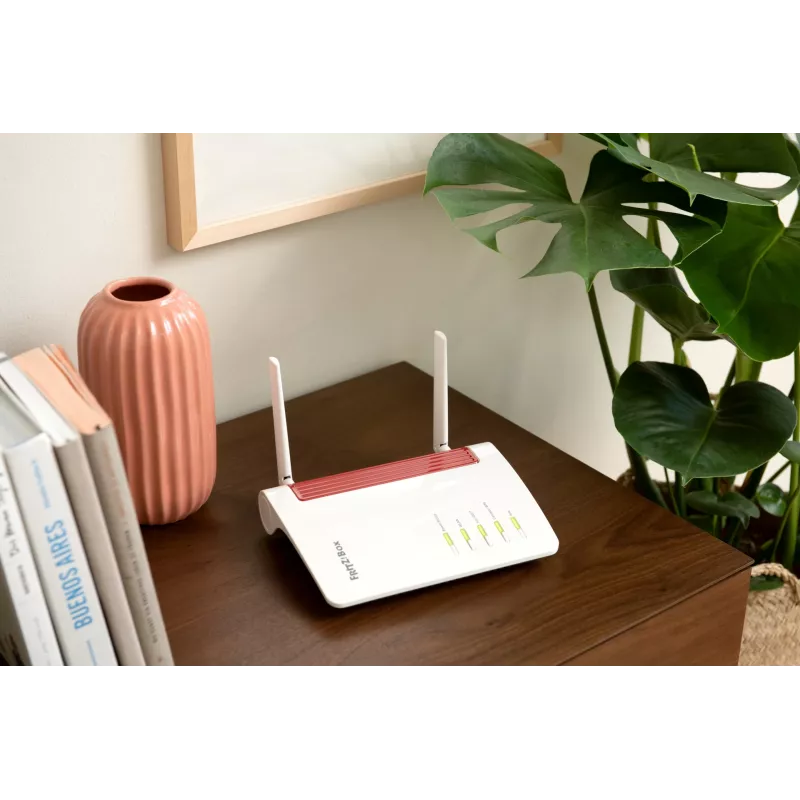 FRITZ!Box 6850 5G belaidis maršrutizatorius Gigabit Ethernet dviejų juostų (2,4 GHz / 5 GHz) baltas