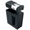 Rexel Secure MC4 popieriaus smulkintuvas, mikro pjūvis, 60 dB, juodas, sidabrinis