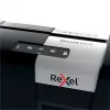 Rexel Secure MC4 popieriaus smulkintuvas, mikro pjūvis, 60 dB, juodas, sidabrinis