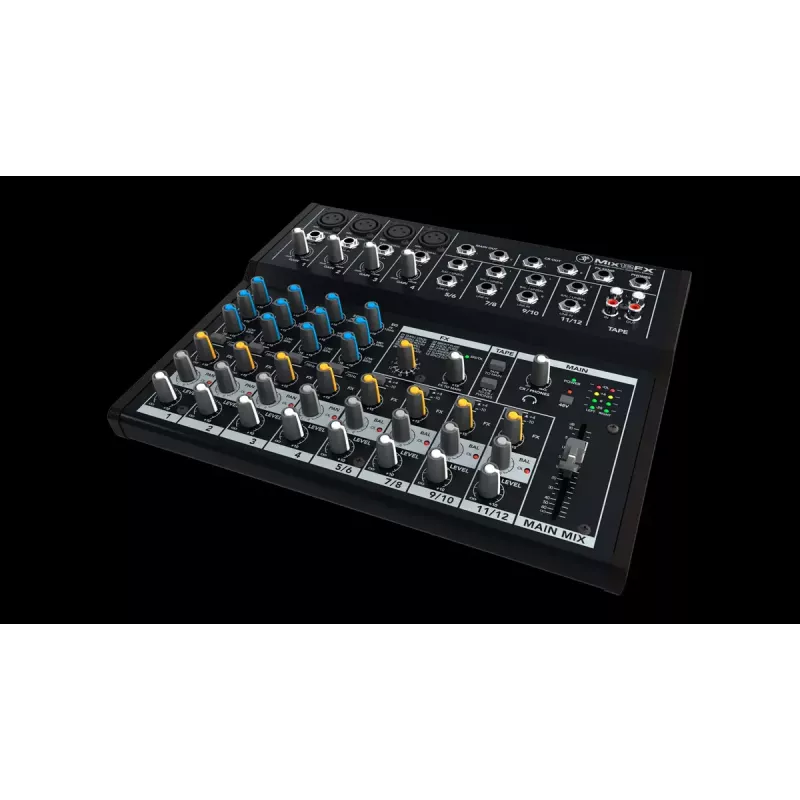 Mackie Mix12FX 12 kanalų 20–30000 Hz juodas analoginis garso maišytuvas