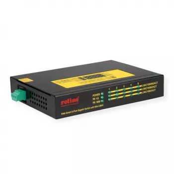 Tinklo jungiklis ROLINE 21.13.1162 Gigabit Ethernet 5 prievadai PoE