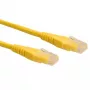 Tinklo kabelis ROLINE UTP Patch Cord Cat.6 RJ-45 0,3 m geltonas