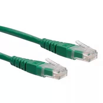 Tinklo kabelis ROLINE UTP Patch Cord Cat.6 RJ-45 0,3 m žalias