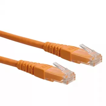 Tinklo kabelis ROLINE UTP Patch Cord Cat.6 RJ-45 3,0 m oranžinis