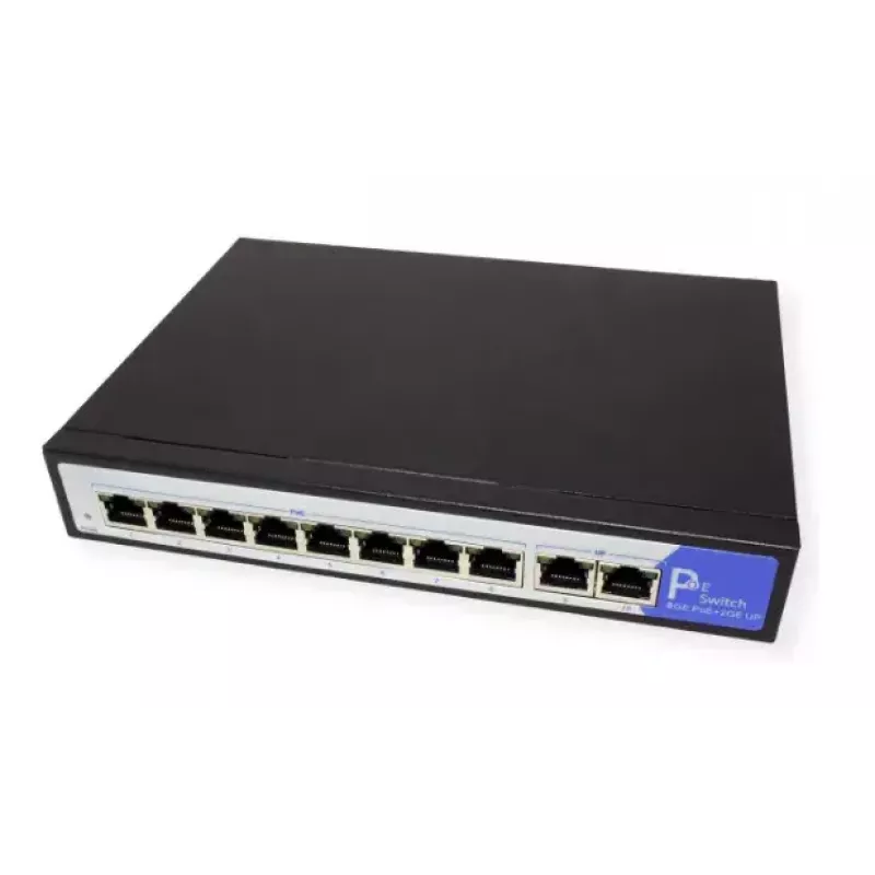 VALUE 21.99.1195 Gigabit Ethernet PoE tinklo jungiklis, juodas