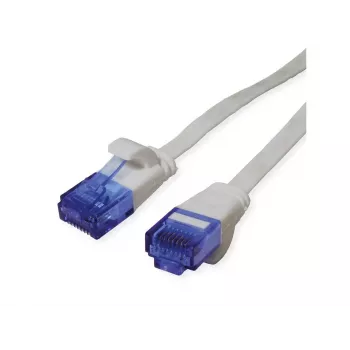 VALUE 21.99.2013 3 m Cat6a U/UTP plokščias tinklo kabelis, pilkas
