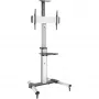 InLine 23170A Reguliuojamo aukščio mobilus televizoriaus stovas LED TV 37 inch-70 inch (94-178 cm), max. 50 kg