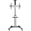 InLine 23170A Reguliuojamo aukščio mobilus televizoriaus stovas LED TV 37 inch-70 inch (94-178 cm), max. 50 kg