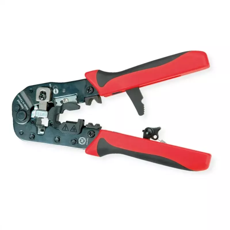 Kabelių užspaudimo įrankis VALUE 25.99.8794, juodas/raudonas, 190 mm, 347 g
