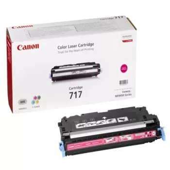 Original Canon CRG-717 kasetė, rausvai raudona (magenta), 4000 puslapių