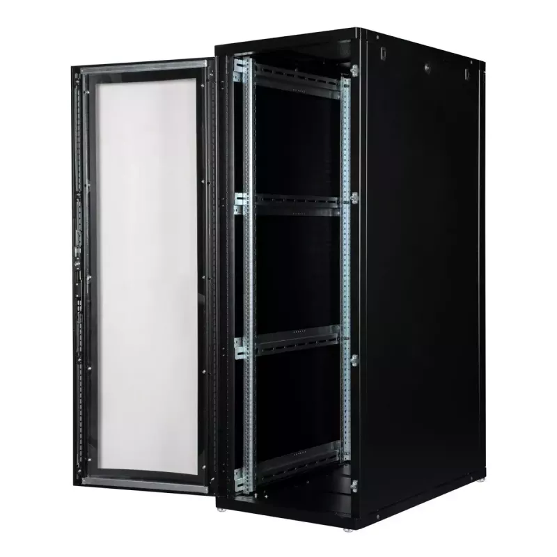 Laisvai pastatomas serverinis stovas ROLINE 19 colių Pro 36 U 600x1000 juodas