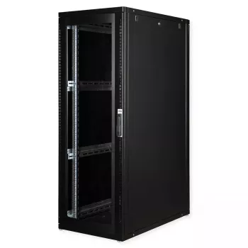 Laisvai pastatomas serverinis stovas ROLINE 19 colių Pro 36 U 600x1000 juodas