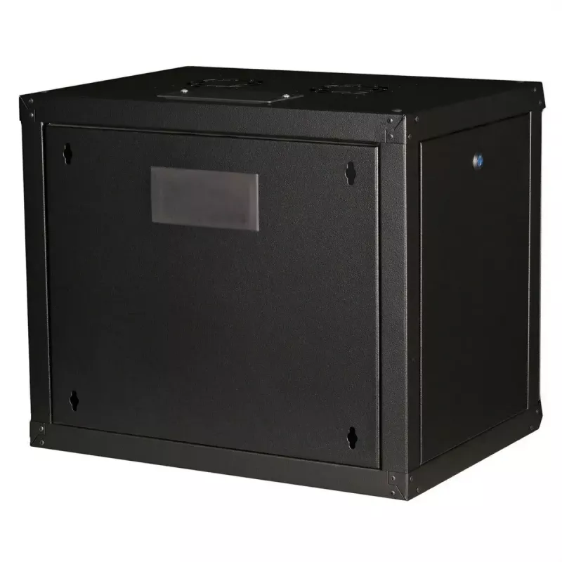ROLINE 19 colių sieninis stovas Pro 9U, 450x600 WxD, juodas, su raktu, IP20