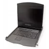 Rack konsolė VALUE 26.99.0132 — 19 colių (48,3 cm) 1366×768 LCD, 1U, Šveicariška klaviatūra, juoda