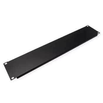 VALUE 26.99.0299 tuščias skydelis 19 inch stelažui, juodas