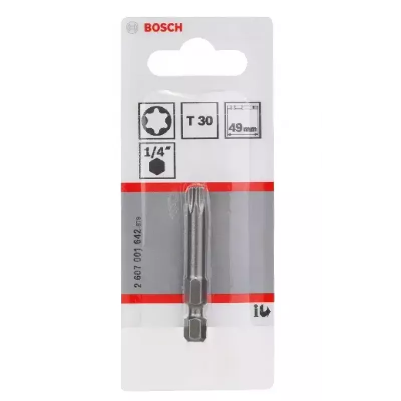 Antgalis atsuktuvui Bosch 2607001642 T30 itin kietas 49 mm