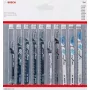 Bosch 2 607 011 170 pjūklo geležtės rinkinys 10 vnt., medžiui ir metalui