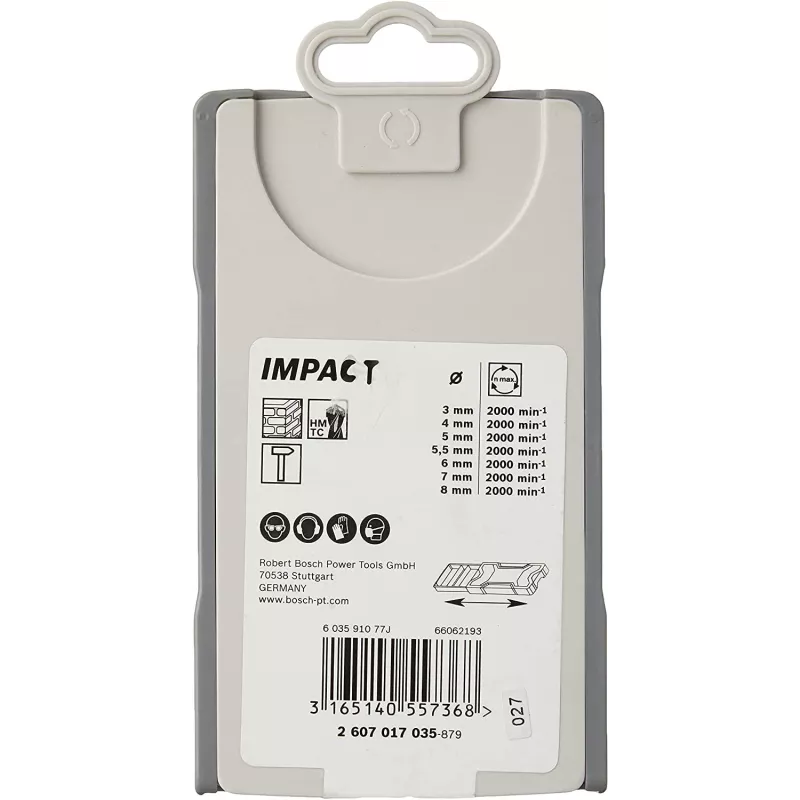 Gręžtų rinkinys Bosch 2 607 017 035 (7 vnt.)
