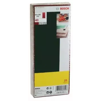 Bosch 2 607 017 097 šlifavimo lakštų rinkinys 25 vnt.