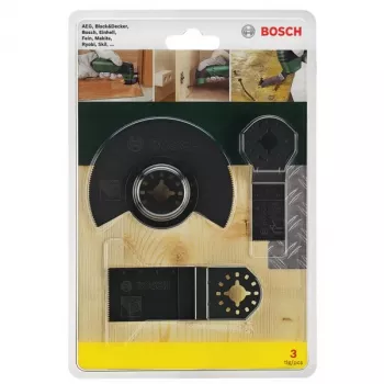 Pjūklų diskų rinkinys Bosch 2607017323 (3 vnt., 225 mm)