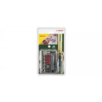 Atsuktuvų antgalių rinkinys Bosch 2 607 017 331 27 vnt. Hex, Nut, Torx, Phillips