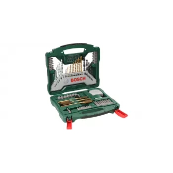 Gręžtų komplektas Bosch 70 dalių X-Line Titanium