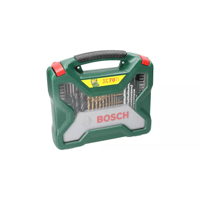 Gręžtų komplektas Bosch 70 dalių X-Line Titanium