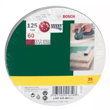 Bosch 2 607 019 492 šlifavimo priedų rinkinys 25 vnt.