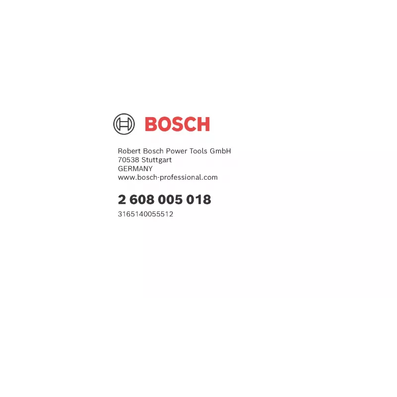 Bosch 2 608 005 018 lygiagretusis kreiptuvas diskiniam pjūklui