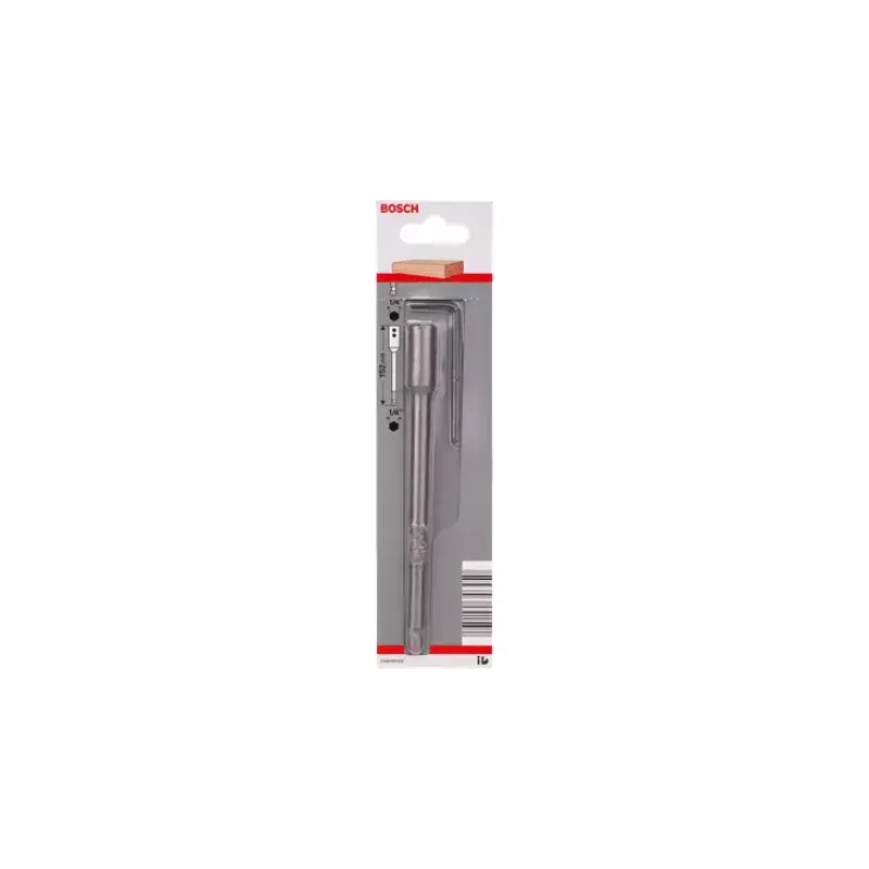 Prailginimai šešiabriauniam kotui Bosch 2608595423 1/4 colio, patvarus plienas