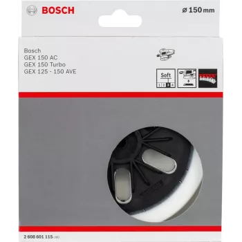 Bosch 2 608 601 115 šlifavimo trinkelė, minkšta, 150 mm, 1 vnt.