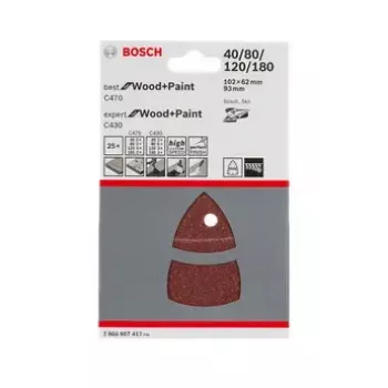 Bosch 2608607417 Šlifavimo trinkelė 2 vnt.