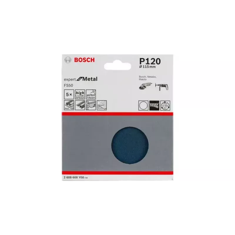 Pjovimo diskas Bosch F550 Expert for Metal 2608608Y10