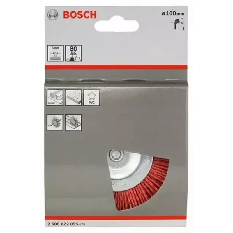 Šepečio ratas Bosch 2 608 622 055 10 cm skersmuo 6 mm kotas