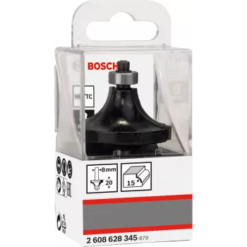 Bosch 2 608 628 345 frezos antgalis, apvalinimo freza, 1 vnt.