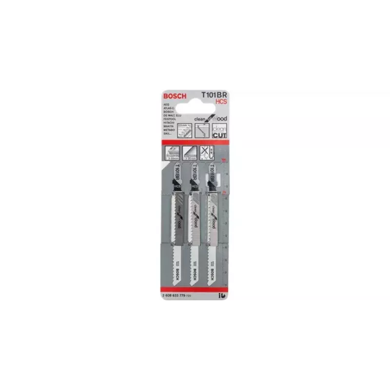 Bosch T 101 BR Clean for Wood pjūklelio diskas medžiui