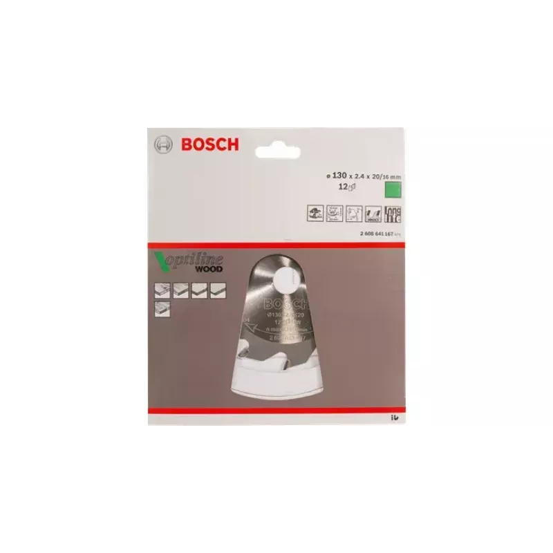 Pjūklo diskai medžiui Bosch Optiline Wood 2608640732