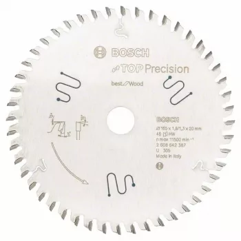 Bosch 2 608 642 387 diskinis pjūklo diskas 16,5 cm 1 vnt.