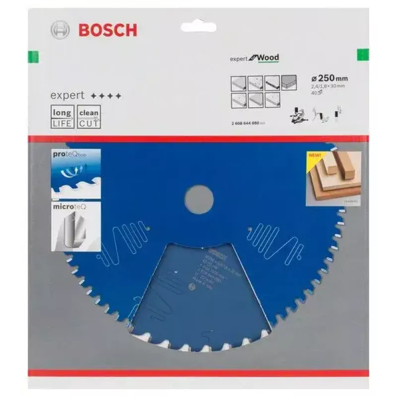 Bosch 2608644080 diskinis pjūklo diskas 25 cm 1 vnt.