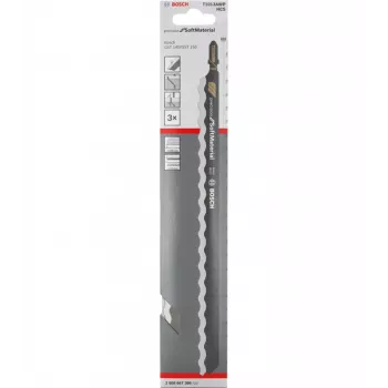 Bosch 2608667396 pjūklo geležtė didelio anglinio plieno (HCS) 3 vnt.