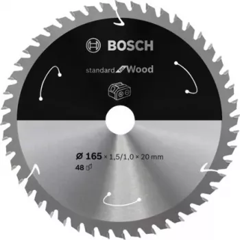 Bosch STANDARD FOR WOOD diskinis pjūklo diskas 16,5 cm 1 vnt.