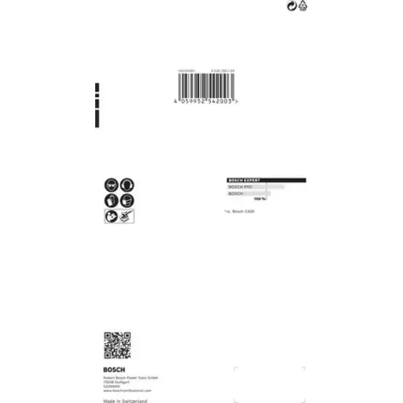 Bosch 2 608 900 860 šlifavimo juostos medienai ir dažytiems paviršiams, EXPERT C470, 10 vnt.