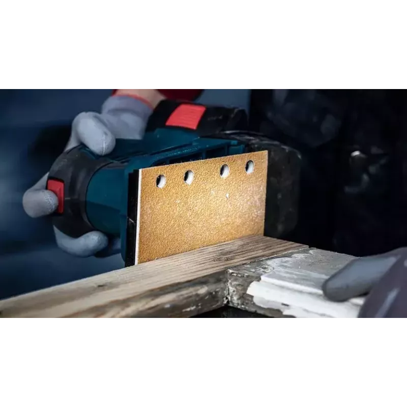 Bosch 2 608 900 880 šlifavimo lakštai medienai, 80×133 mm, 10 vnt.