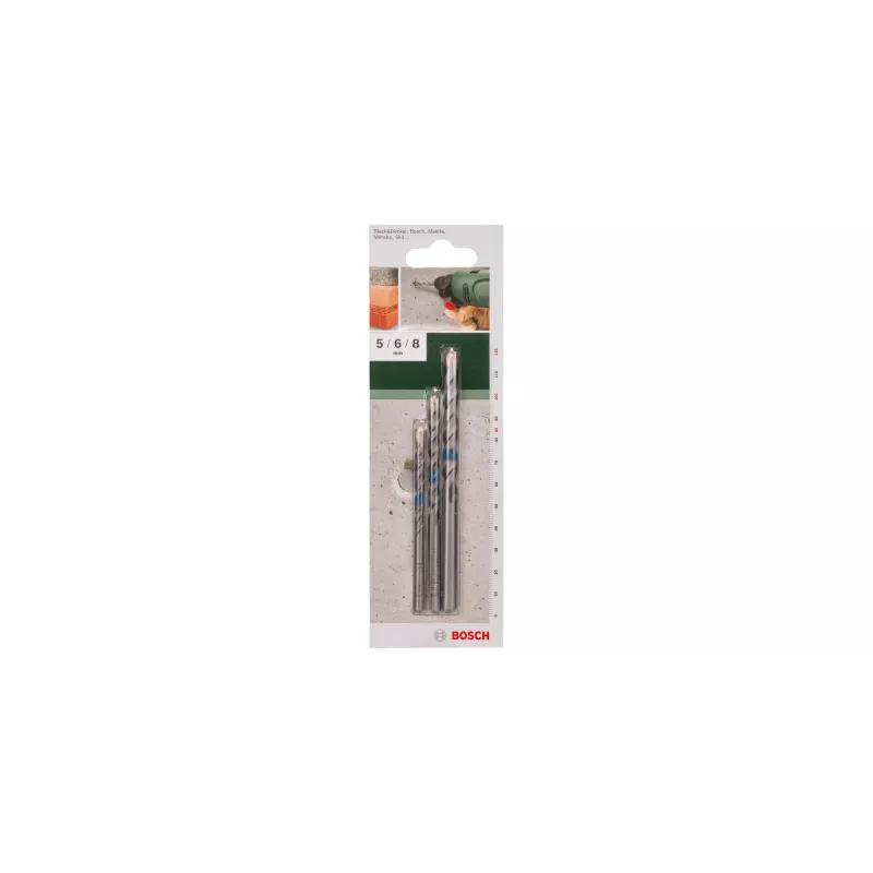 Bosch 2 609 255 416 grąžtų rinkinys 3 vnt.