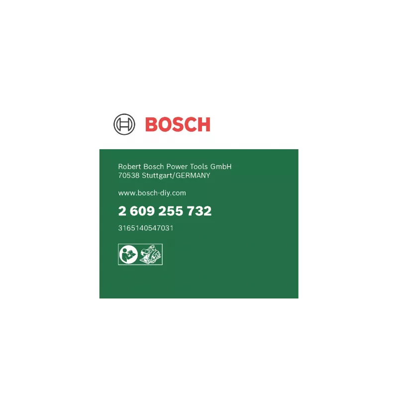 Bosch 2 609 255 732 diskinio pjūklo priedas