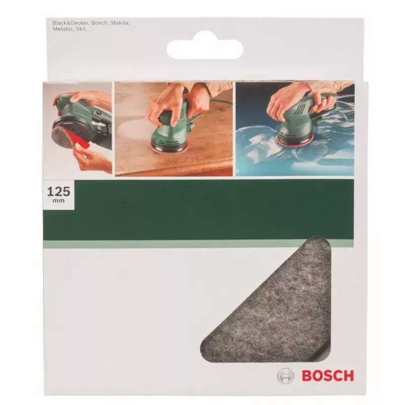 Bosch 2 609 256 054 veltinis poliravimo diskas, 125 mm