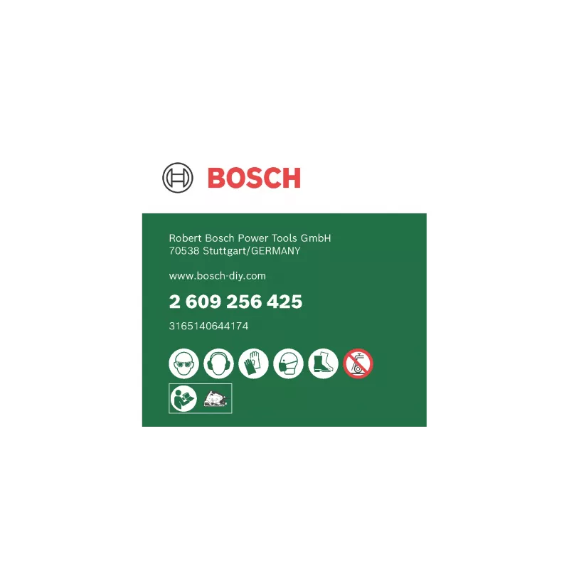 Bosch 2 609 256 425 pjūklo diskas marmurui ir keraminėms plytelėms 6,5 cm 1 vnt