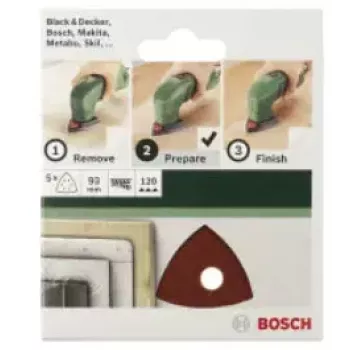 Bosch 2609256A51 5 vnt. Šlifavimo lakštai
