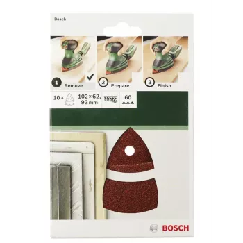 Bosch 2609256A67 10 vnt. Šlifavimo lakštai