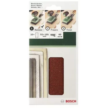 Bosch 2609256A85 10 vnt. šlifavimo lakštai